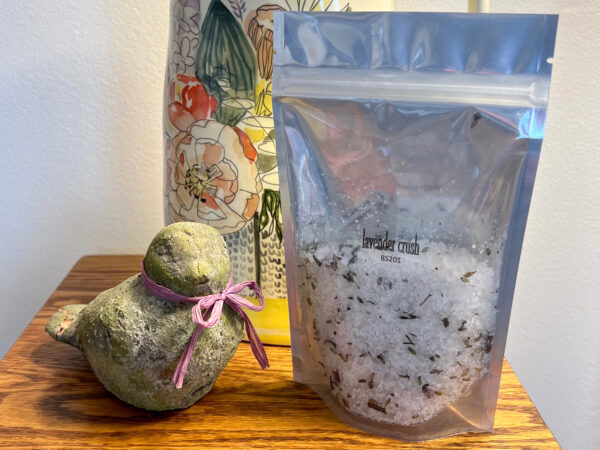 lavender crush bath salts